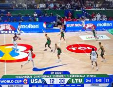 IM体育官方网-关于阿根廷男篮轻取立陶宛男篮，戈贝尔送出助攻的信息